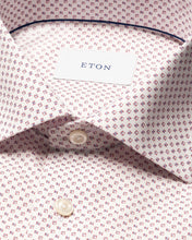 Load image into Gallery viewer, ETON 10001481654 PINK-RED PRINT SLIM SC SHIRT
