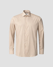 Load image into Gallery viewer, ETON 10001485645 ORANGE-LATTE PRINT SLIM SC SHIRT
