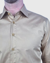 Load image into Gallery viewer, ROUGE S1878345T TAN SLIM SC SHIRT
