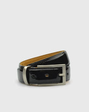 Load image into Gallery viewer, VINCENT &amp; FRANKS 609D ITA BLACK PATENT LEATHER BELT
