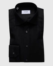 Load image into Gallery viewer, ETON 310079118 BLACK TEXTURED TWILL SC SHIRT
