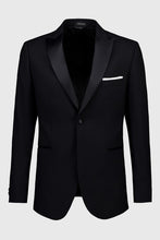 Load image into Gallery viewer, JOE BLACK FCK410 BLACK CITADEL TUXEDO JACKET
