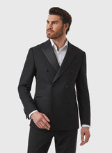 Load image into Gallery viewer, DOM BAGNATO FCK410 BLACK ETTORE DOUBLE BREAST DINNER JACKET
