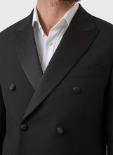 Load image into Gallery viewer, DOM BAGNATO FCK410 BLACK ETTORE DOUBLE BREAST DINNER JACKET
