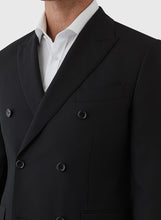 Load image into Gallery viewer, DOM BAGNATO FCK410 BLACK TOMMASO DOUBLE BREAST SUIT JACKET
