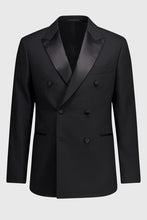 Load image into Gallery viewer, DOM BAGNATO FCK410 BLACK ETTORE DOUBLE BREAST DINNER JACKET
