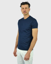 Load image into Gallery viewer, TOMBOLINI WJ35-ZJDZ-TB SS NAVY CREW T-SHIRT
