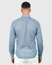 Load image into Gallery viewer, VINCENT &amp; FRANKS W2303639010R BLUE LIBERTY PRINT SLIM SC SHIRT
