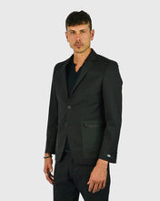 Load image into Gallery viewer, KARL LAGERFELD 155246 BLACK MILITARY JACKET
