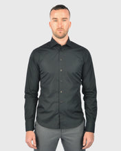 Load image into Gallery viewer, VINCENT &amp; FRANKS W237844B BLACK SLIM SC SHIRT
