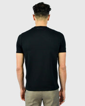 Load image into Gallery viewer, KARL LAGERFELD 755055 SS BLACK CREW T-SHIRT
