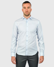 Load image into Gallery viewer, VINCENT &amp; FRANKS S21CH0176 BLUE PRINT SLIM SC SHIRT
