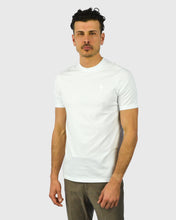 Load image into Gallery viewer, KARL LAGERFELD 755055 SS WHITE CREW T-SHIRT
