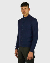 Load image into Gallery viewer, VINCENT &amp; FRANKS W22SLB NAVY CARDIGAN
