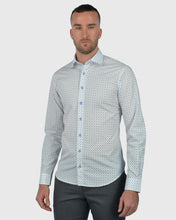 Load image into Gallery viewer, VINCENT &amp; FRANKS S21SSP19061 BLUE PRINT SLIM SC SHIRT
