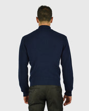 Load image into Gallery viewer, VINCENT &amp; FRANKS W22BARR 4B NAVY SWEATER
