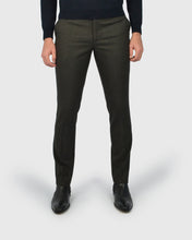 Load image into Gallery viewer, VINCENT &amp; FRANKS S21701206/6 BRN CHECK SLIM TROUSER
