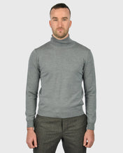 Load image into Gallery viewer, VISCONTI W23R GREY WOOL ROLL NECK / POLO NECK
