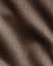 Load image into Gallery viewer, ETON BROWN FLANNEL SLIM SINGLE CUFF SHIRT 1000139633840
