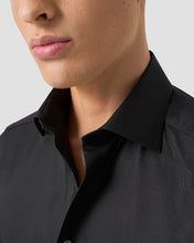 Load image into Gallery viewer, ETON 10001443018 SEMI-SOLID DOBBY BLACK SLIM SC SHIRT
