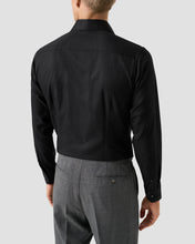 Load image into Gallery viewer, ETON 10001443018 SEMI-SOLID DOBBY BLACK SLIM SC SHIRT
