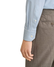 Load image into Gallery viewer, ETON BLUE STRIPE TWILL SLIM SC SHIRT 10001517361
