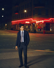 Load image into Gallery viewer, ETON WHITE PIN COLLAR BLUE STRIPE TWILL SLIM SC SHIRT 1000154122545
