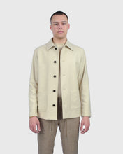 Load image into Gallery viewer, FANCKINO SARTORIA FSS24-915 FLANNEL SAND CHORE JACKET
