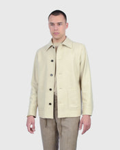 Load image into Gallery viewer, FANCKINO SARTORIA FSS24-915 FLANNEL SAND CHORE JACKET
