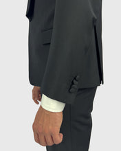 Load image into Gallery viewer, FRANCKINO SARTORIA FSS24 PL.1B 2PSU BLACK NEAPOLITAN TUXEDO

