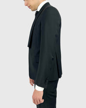Load image into Gallery viewer, FRANCKINO SARTORIA FSS24 PL.1B 2PSU BLACK NEAPOLITAN TUXEDO
