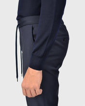 Load image into Gallery viewer, FRANCKINO SARTORIA FSS24 PL 2BSB-JOGGER 2PSU NAVY NEAPOLITAN SUIT

