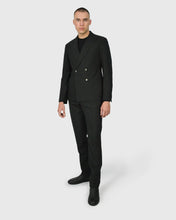 Load image into Gallery viewer, FRANCKINO SARTORIA FSS24 PL 4BDB-JOGGER 2PSU BLACK NEAPOLITAN SUIT
