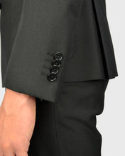 Load image into Gallery viewer, FRANCKINO SARTORIA FSS24 PL 4BDB-JOGGER 2PSU BLACK NEAPOLITAN SUIT
