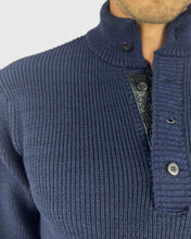 Load image into Gallery viewer, VINCENT &amp; FRANKS W22BARR 4B NAVY SWEATER
