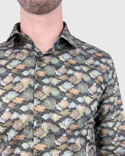 Load image into Gallery viewer, VINCENT &amp; FRANKS W2303632110B D-GREEN LIBERTY PRINT SLIM SC SHIRT
