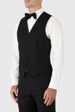 Load image into Gallery viewer, JOE BLACK MAIL FCK410 BLACK SUIT VEST
