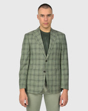 Load image into Gallery viewer, VINCENT &amp; FRANKS VFFJQ850GR OLIVE CHECK JACKET
