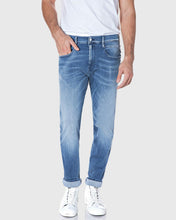 Load image into Gallery viewer, REPLAY RW16661M914Y BLUE ANBASS HYPERFLEX JEANS
