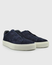 Load image into Gallery viewer, VINCENT &amp; FRANKS S24VF-BRACESLIP NAVY SUEDE SNEAKER
