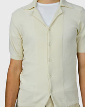 Load image into Gallery viewer, VINCENT &amp; FRANKS SS24-2 SS/SLUB NATURAL KNITTED CARDIGAN
