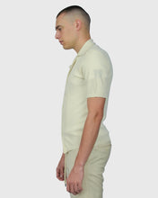 Load image into Gallery viewer, VINCENT &amp; FRANKS SS24-2 SS/SLUB NATURAL KNITTED CARDIGAN
