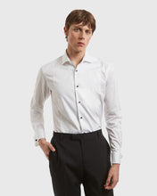 Load image into Gallery viewer, TED BAKER FTU710 WHITE FRENCH CUFF LISSON EVENING SHIRT
