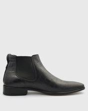 Load image into Gallery viewer, VINCENT &amp; FRANKS W24CROC BLACK CROCODILE CHELSEA BOOT
