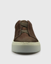 Load image into Gallery viewer, VINCENT &amp; FRANKS W25VF-BRACESLIP CHOCOLATE NUBUCK SNEAKER
