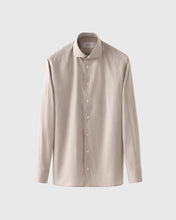 Load image into Gallery viewer, ETON 10001398033 SAND MICRO-CHECK TWILL SLIM SHIRT
