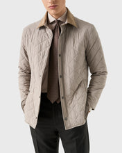 Load image into Gallery viewer, ETON 10001398033 SAND MICRO-CHECK TWILL SLIM SHIRT
