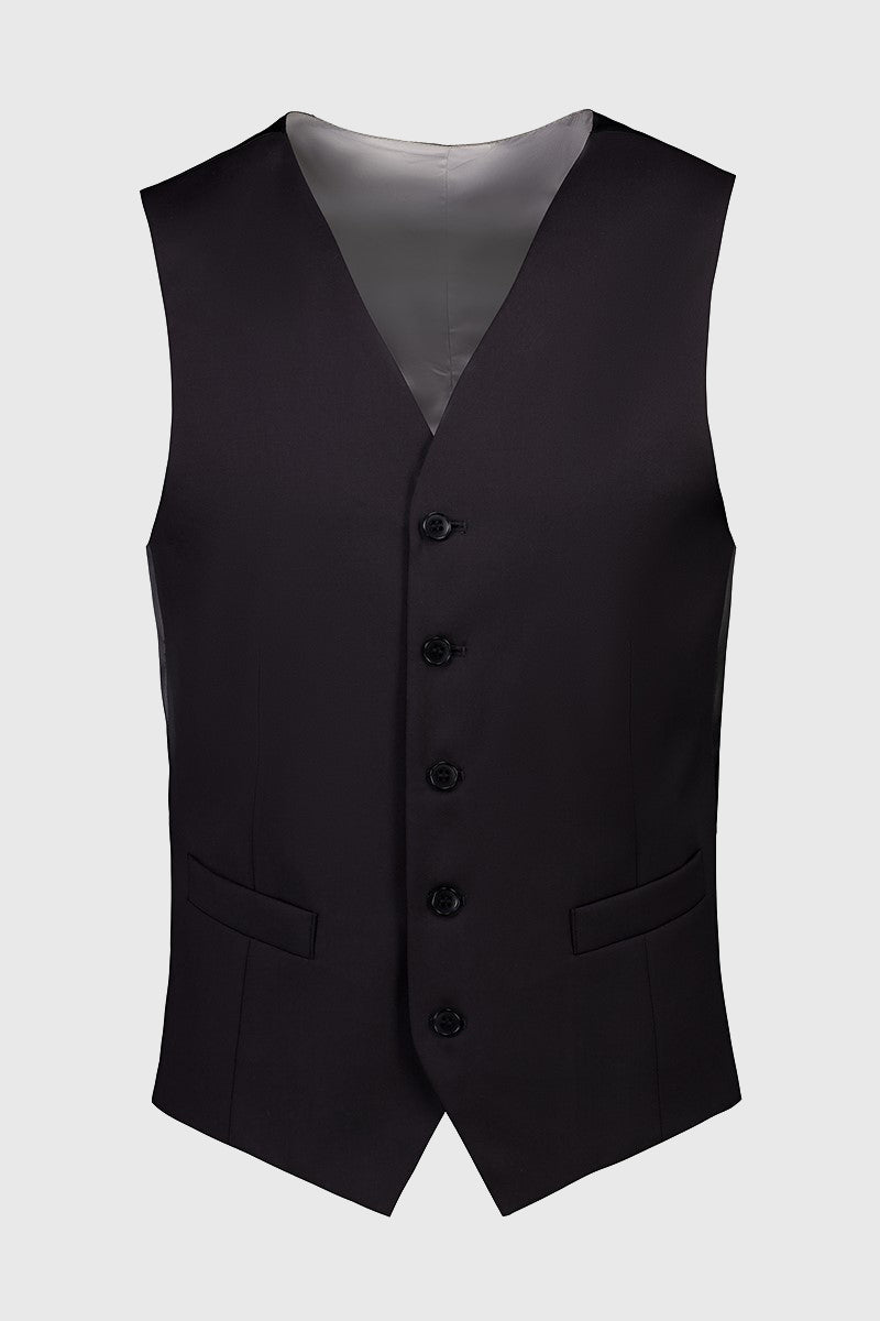 GIBSON MIGHTY F34087 BLACK SUIT VEST