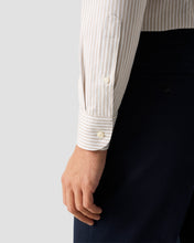 Load image into Gallery viewer, ETON 100013463 SAND STRIPE BUTTON-DOWN COLLAR TWILL SLIM SHIRT
