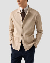 Load image into Gallery viewer, ETON 100013463 SAND STRIPE BUTTON-DOWN COLLAR TWILL SLIM SHIRT

